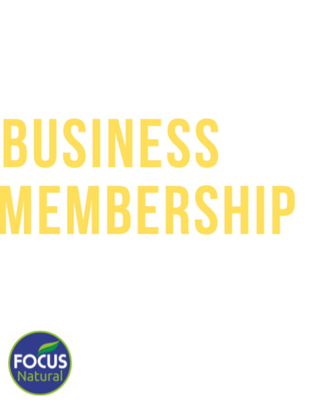 Business Membership..