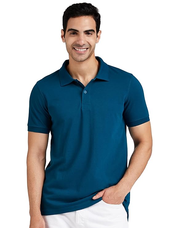 Mens Cotton Solid Polo T-Shirt..